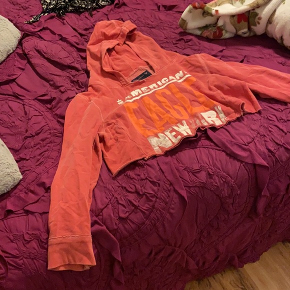 American Eagle cropped hoodie - Picture 2 of 3